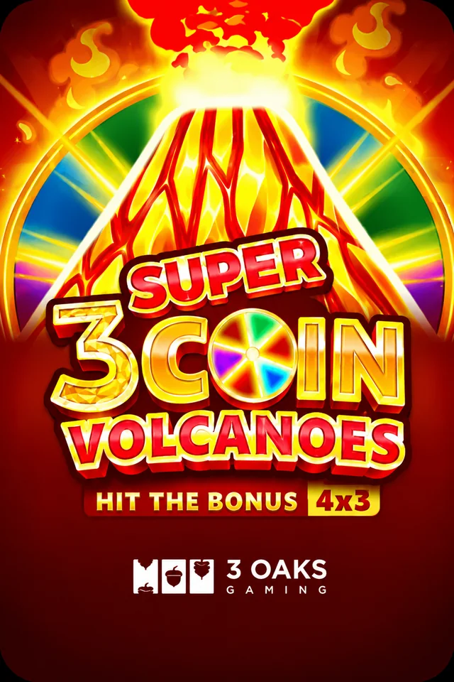 Super 3 Coin Volcanoes জ্যাকপট স্লট Glory Casino-তে